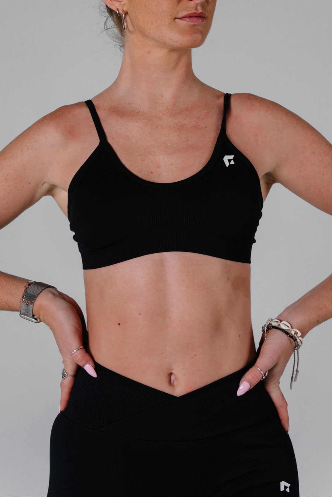 Sculpt and Support Bra - Black
