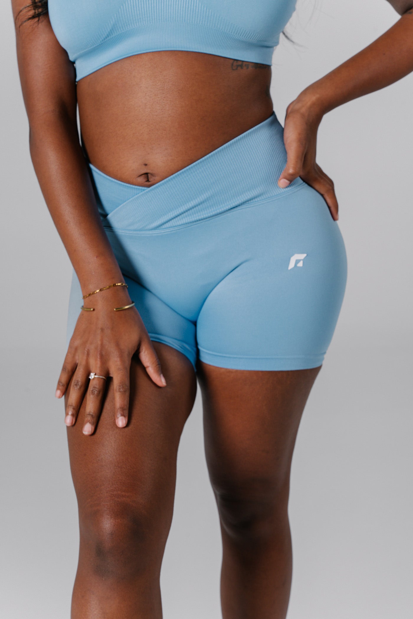 Sculpt And Support Shorts - Blue
