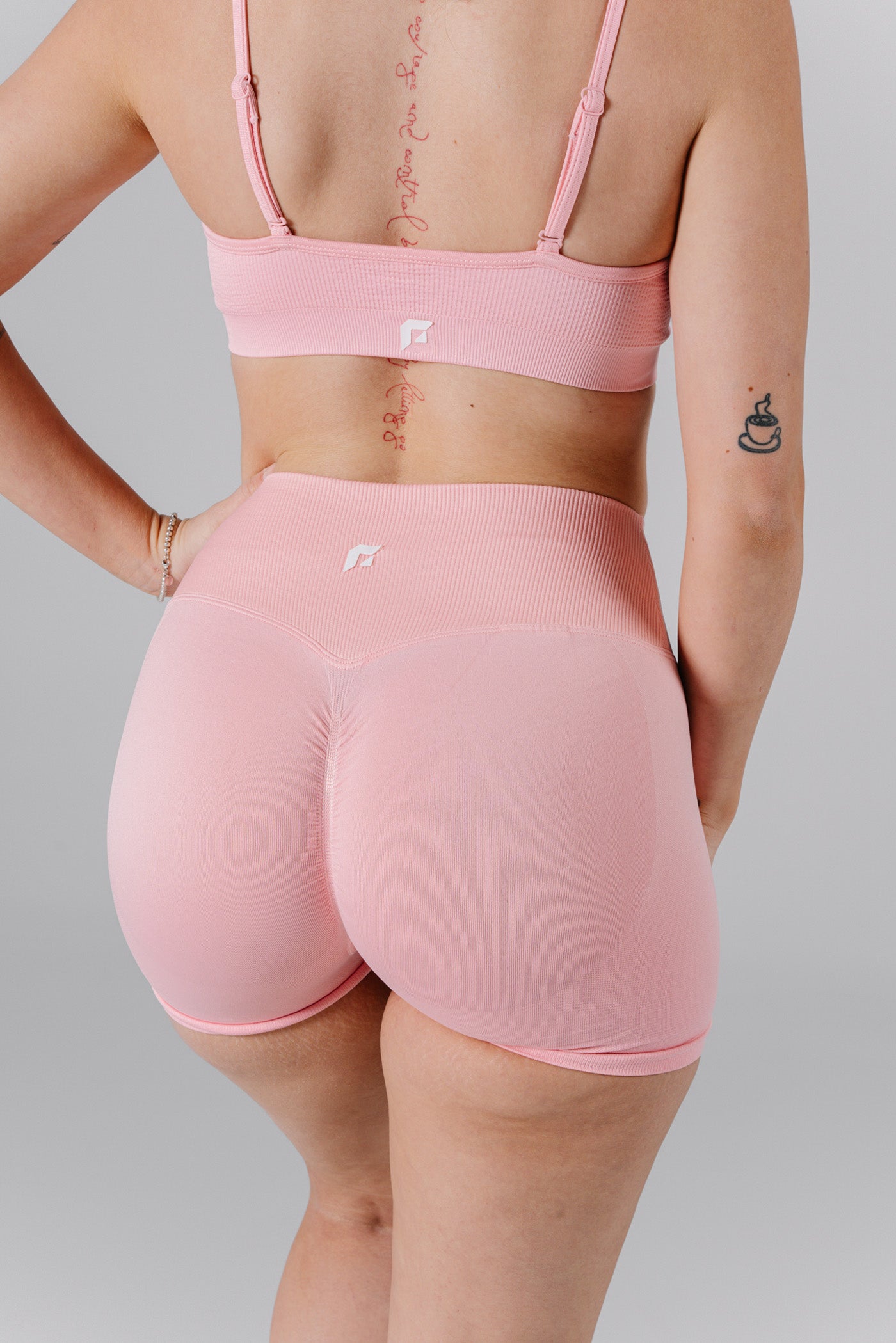 Sculpt And Support Shorts - Pink