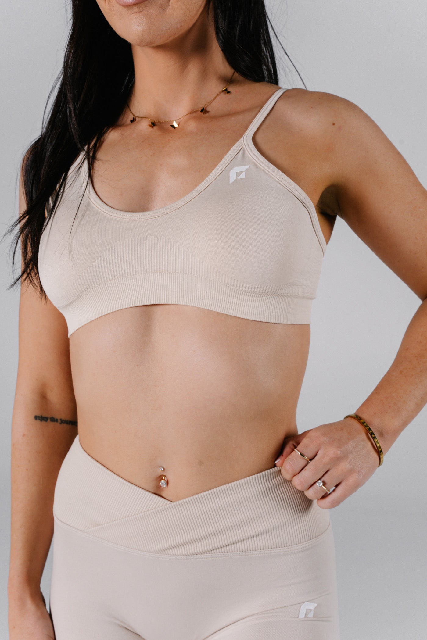 Sculpt and Support Bra - Beige