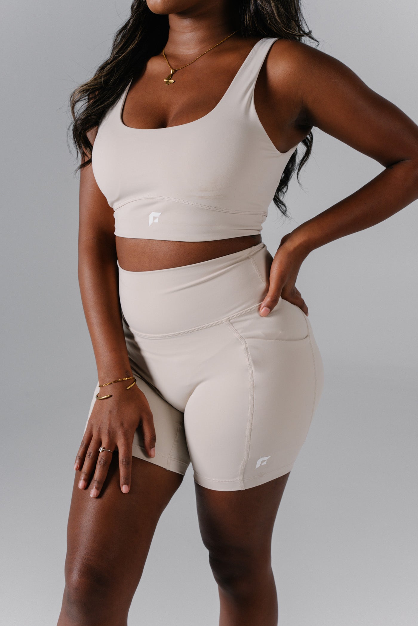 Everyday Everywhere Crop - Beige